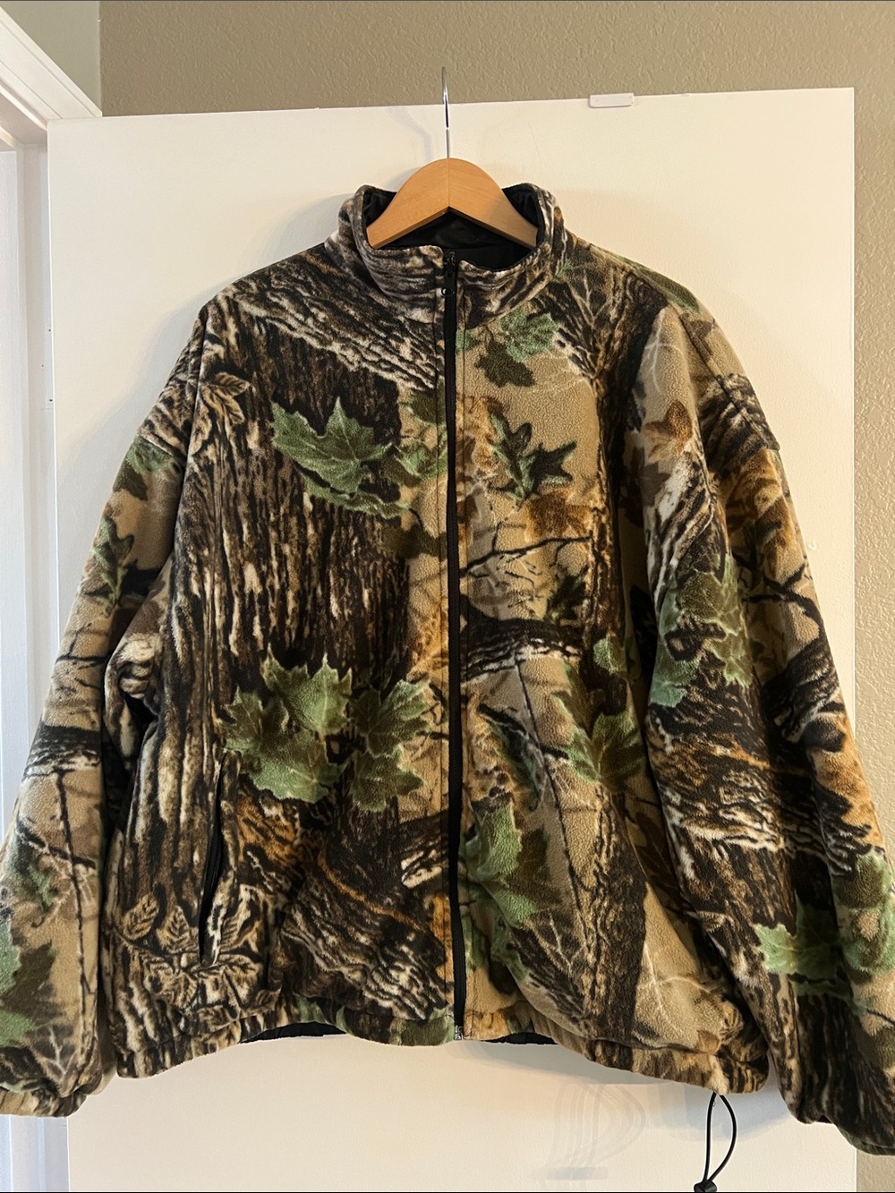 Duxbak real tree/camo reversible jacket XL